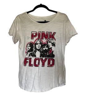 Pink Floyd white short sleeve t-shirt, women’s size small, 1497